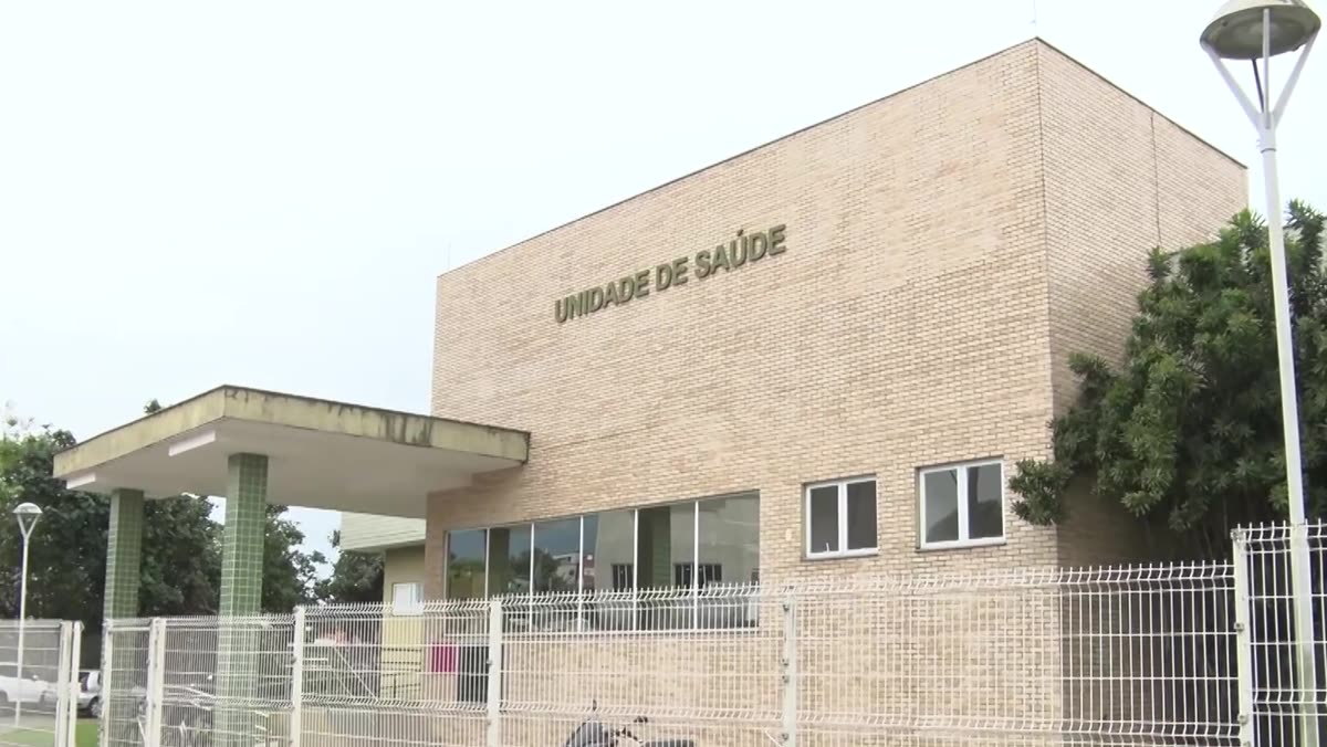 Fachada de Unidade de Saúde da Família em Guarapari