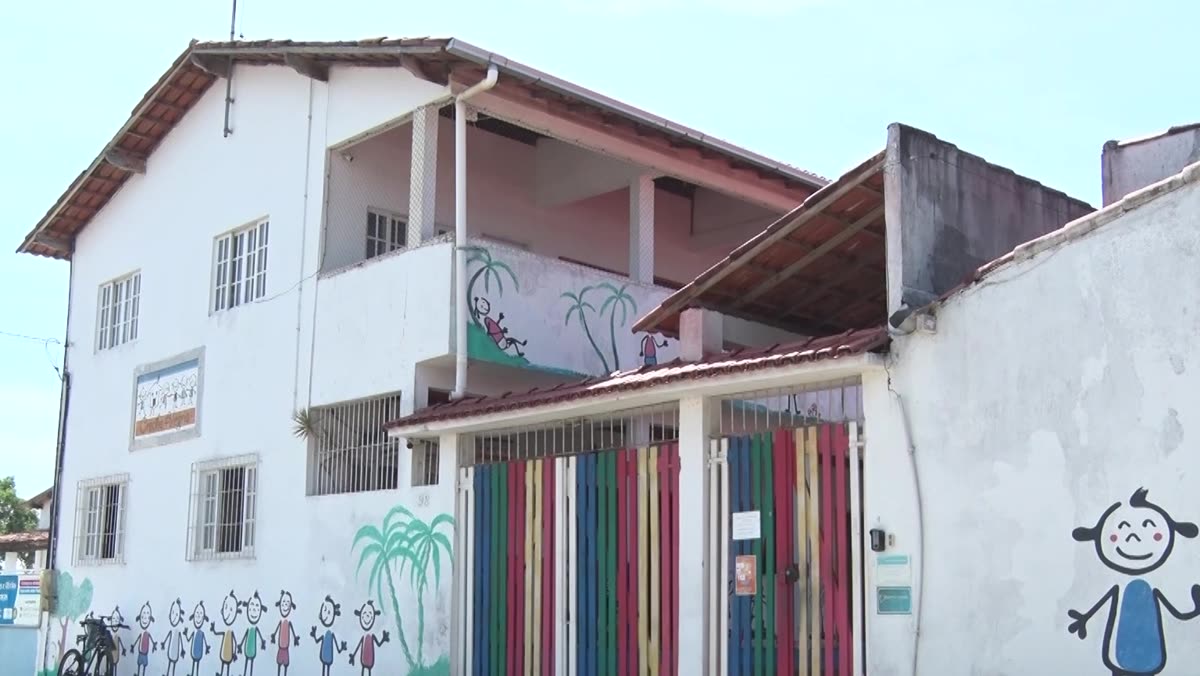 Instalações da Creche Alegria no bairro Santa Mônica