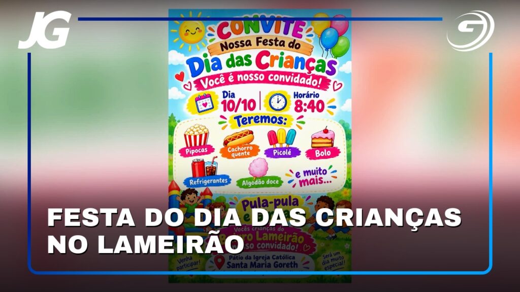 FESTA DO DIA DAS CRIANÇAS NO LAMEIRÃO