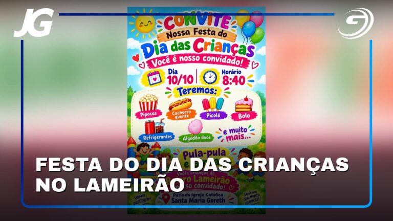 FESTA DO DIA DAS CRIANÇAS NO LAMEIRÃO