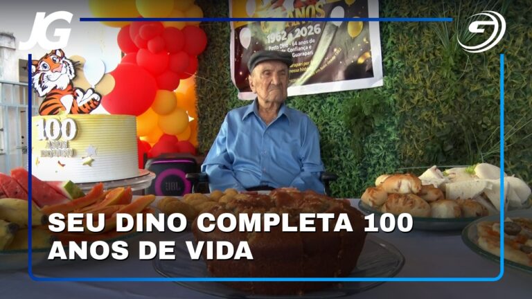 SEU DINO COMPLETA 100 ANOS DE VIDA