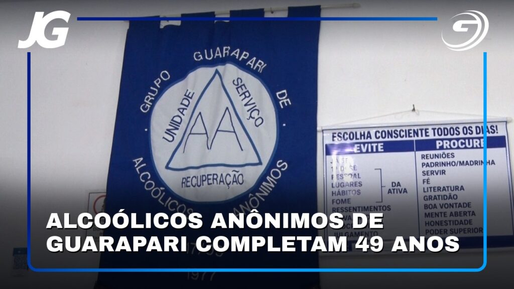 ALCOÓLICOS ANÔNIMOS DE GUARAPARI COMPLETAM 49 ANOS