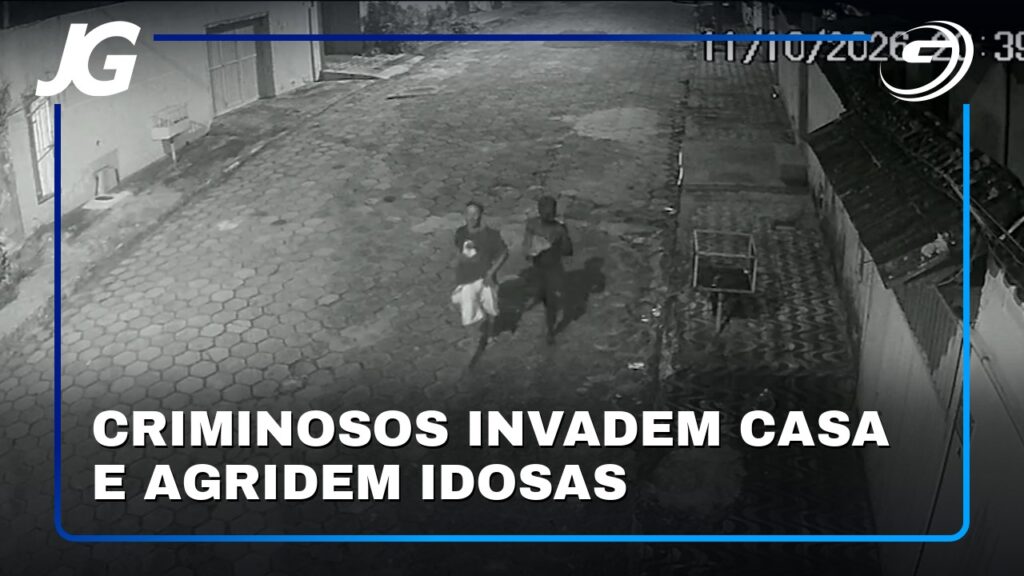 CRIMINOSOS INVADEM CASA E AGRIDEM IDOSAS