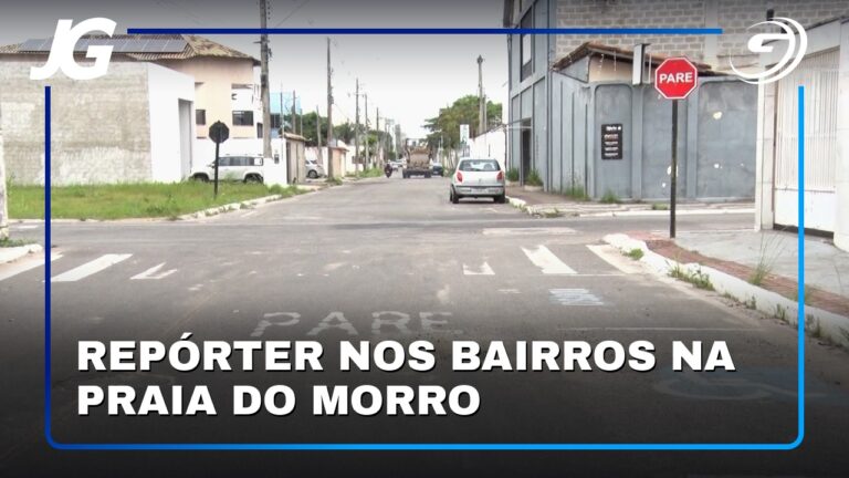 REPÓRTER NOS BAIRROS NA PRAIA DO MORRO