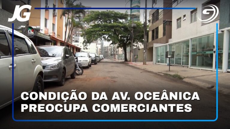 CONDIÇÃO DA AV. OCEÂNICA PREOCUPA COMERCIANTES