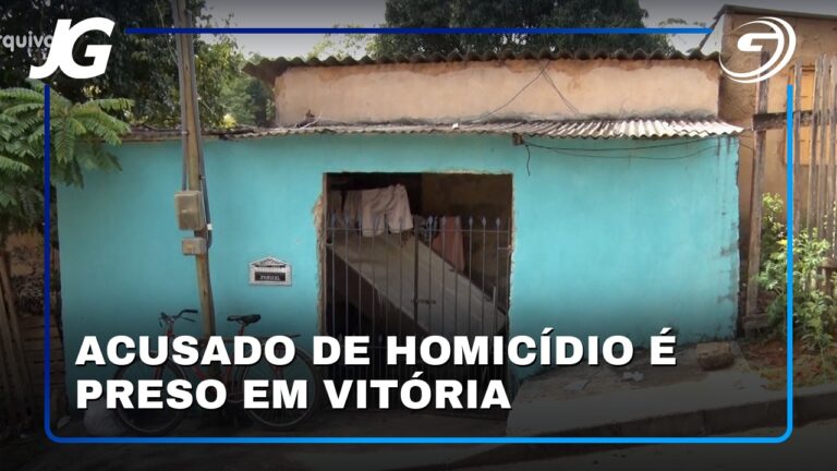 ACUSADO DE HOMICÍDIO É PRESO EM VITÓRIA