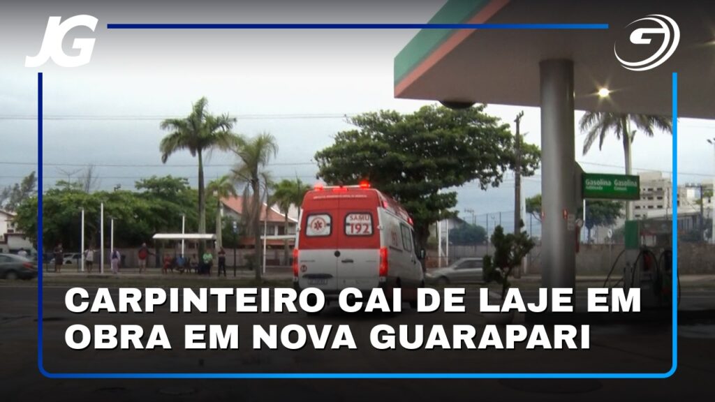 CARPINTEIRO CAI DE LAJE EM OBRA EM NOVA GUARAPARI