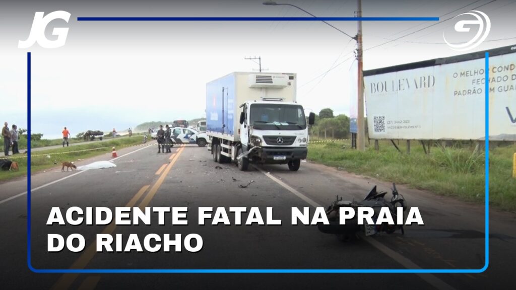 ACIDENTE FATAL NA PRAIA DO RIACHO