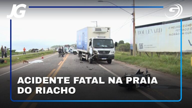 ACIDENTE FATAL NA PRAIA DO RIACHO