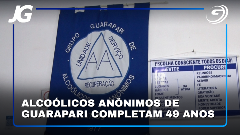 HÁ QUASE 50 ANOS O GRUPO AJUDA PESSOAS A MANTER A SOBRIEDADE - CAPA YT