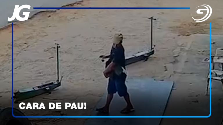 HOMEM FURTA MOCHILA DE BORRACHEIRO COM 3 MIL REAIS DENTRO