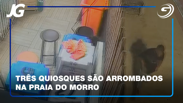 PARA UM DOS QUIOSQUES, O PREJUÍZO FOI DE 6 MIL REAIS