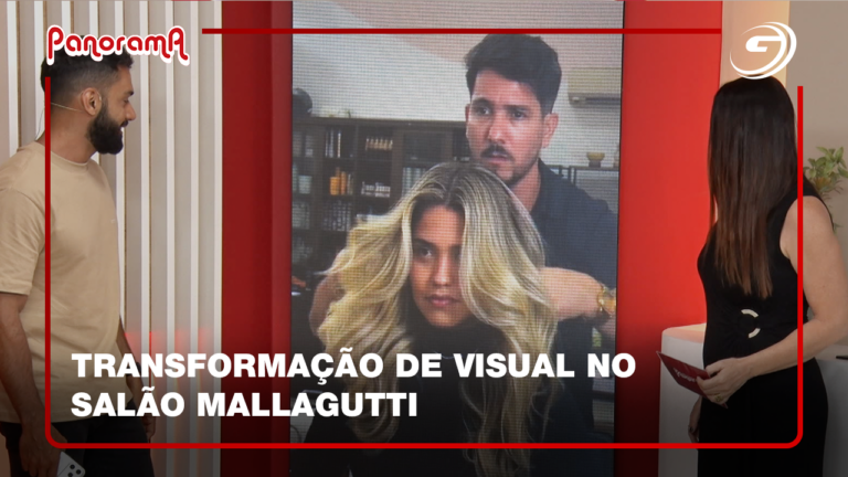 Transformação de visual no Salão Mallagutti